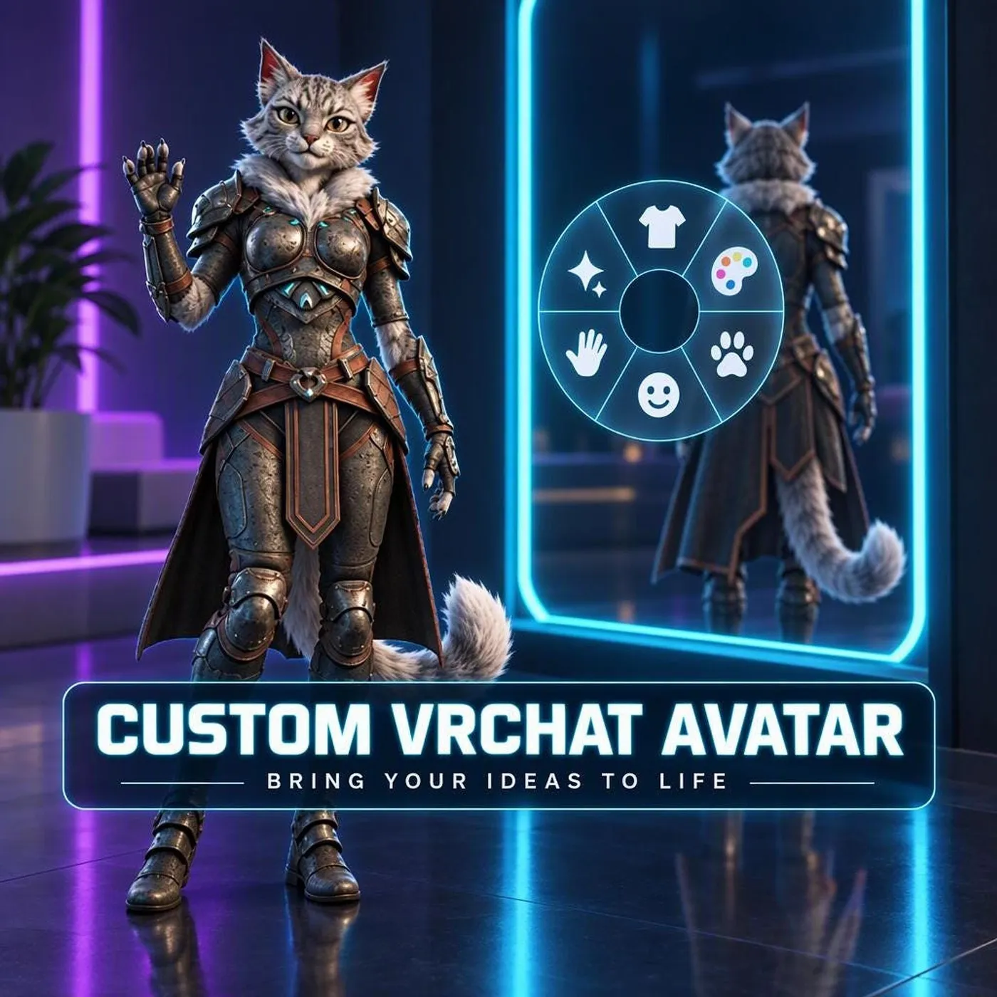 Custom VRChat Avatar Commission