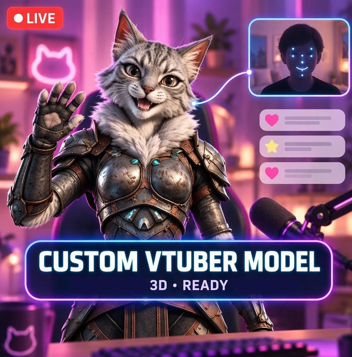 Custom VTuber Avatar