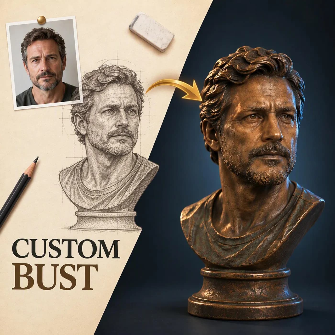 Custom Memorial Sculpture